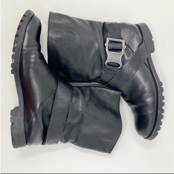 Via Spiga leather moto boots, GUC - Picture 6 of 6